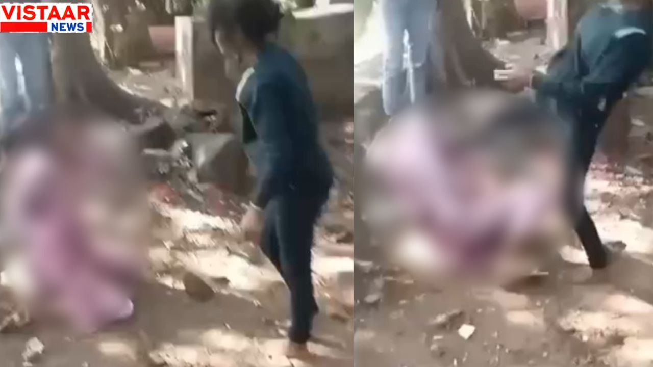 Jabalpur lady gang assault video viral, police arrest two minors and a girl