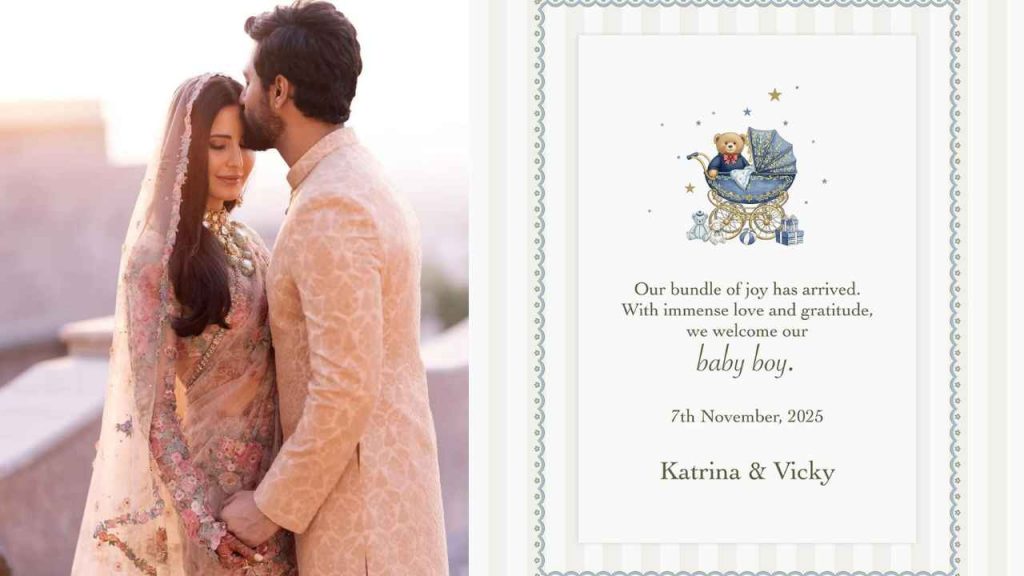 Katrina Kaif and Vicky Kaushal become parents to a baby boy