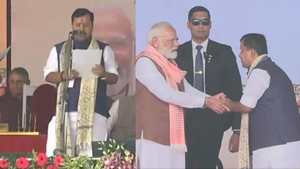 Chhattisgarh BJP in-charge Nitin Nabin elected MLA from Bankipur for the fourth time takes oath as minister in bihar cabinet