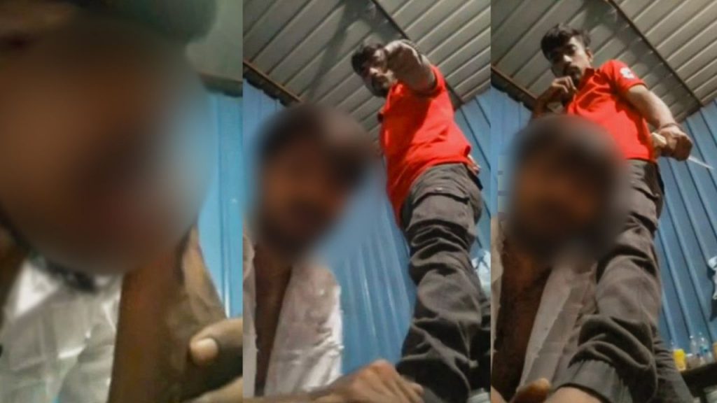 mp-news-youth-beaten-and-forced-to-lick-feet-in- surat gujarat sidhi video viral