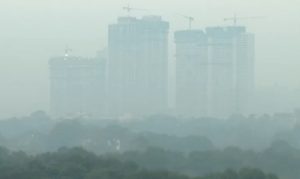 AQI in delhi CPCB report pollution Fogg Airport Airlines advisory