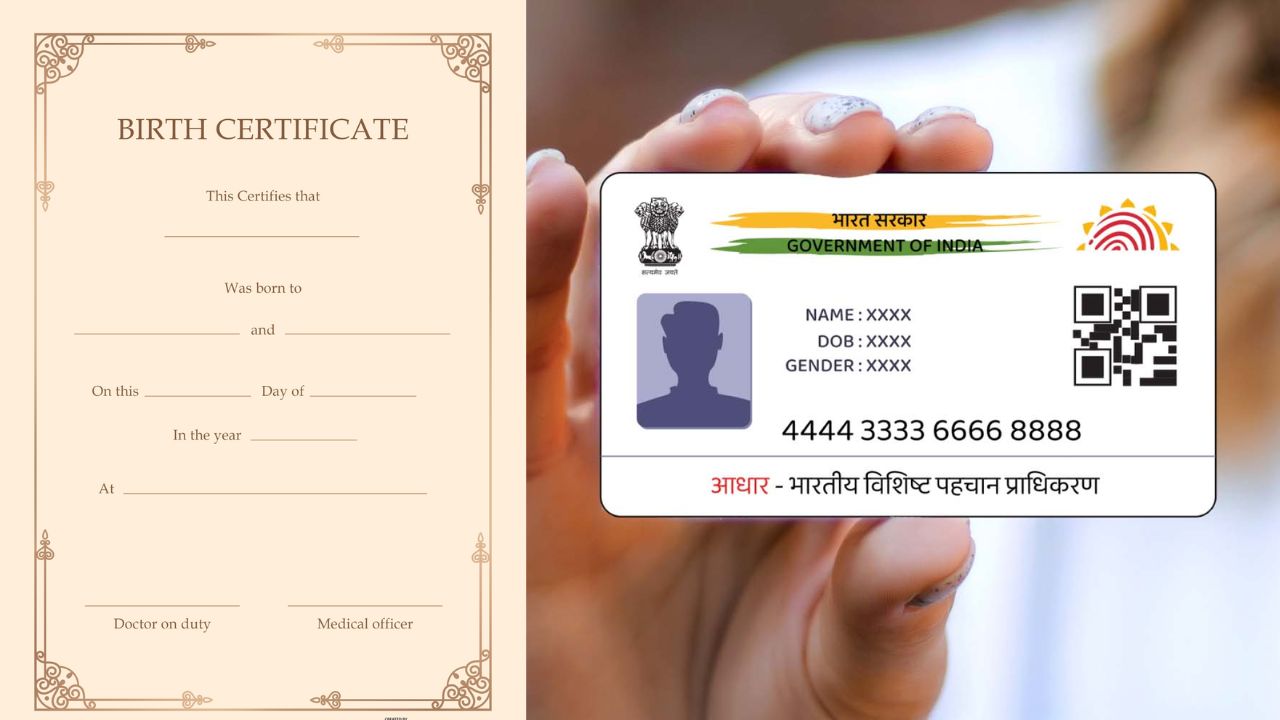 Aadhaar Card Based Birth Certificate