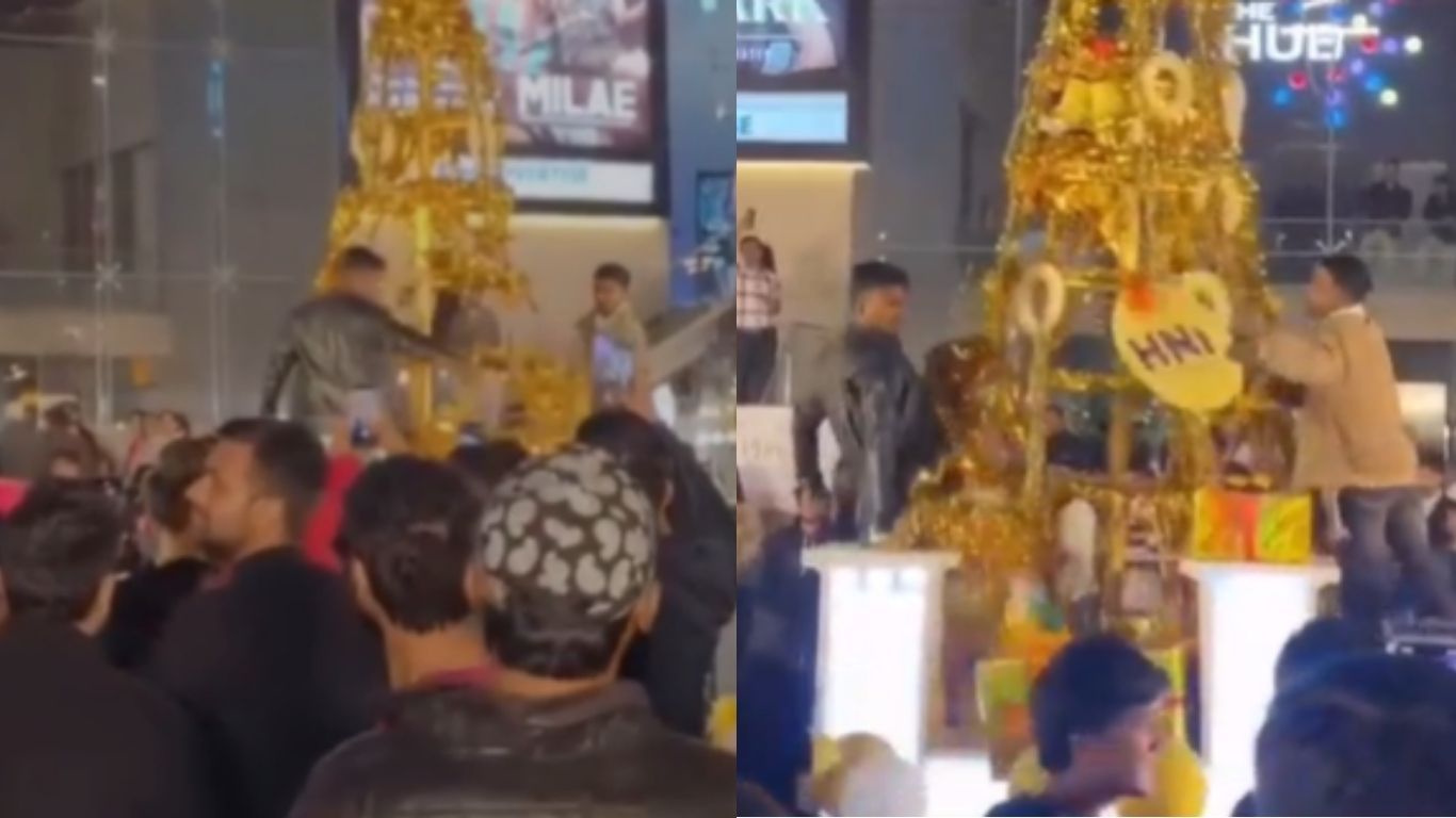 Chaos at a Christmas party in Indore