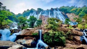 Bastar tourist places in winter including Chitrakote waterfall and Kanger Valley