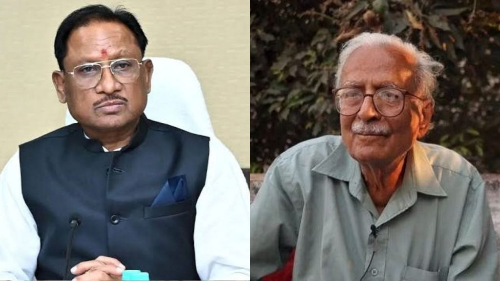 Cm Sai on Vinod kumar Shukla's Death