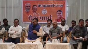 Chhattisgarh CM Vishnu Deo Sai Government Two Years Completion Event Image