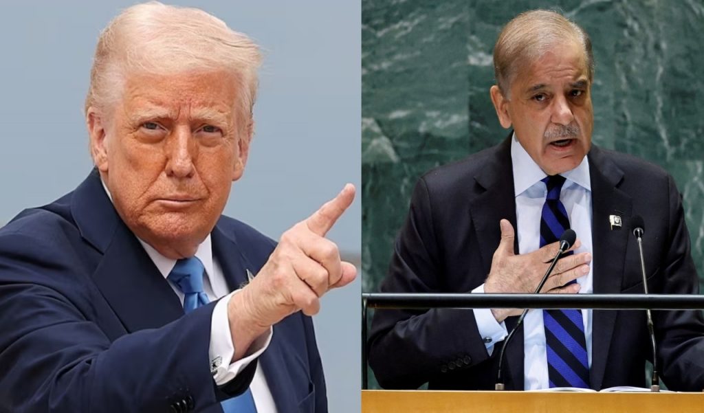 Donald Trump and Asim Munir