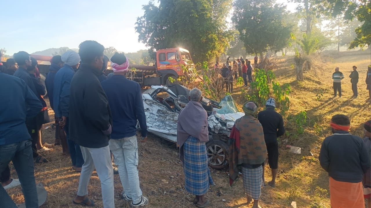 Horrific road accident in Jashpur