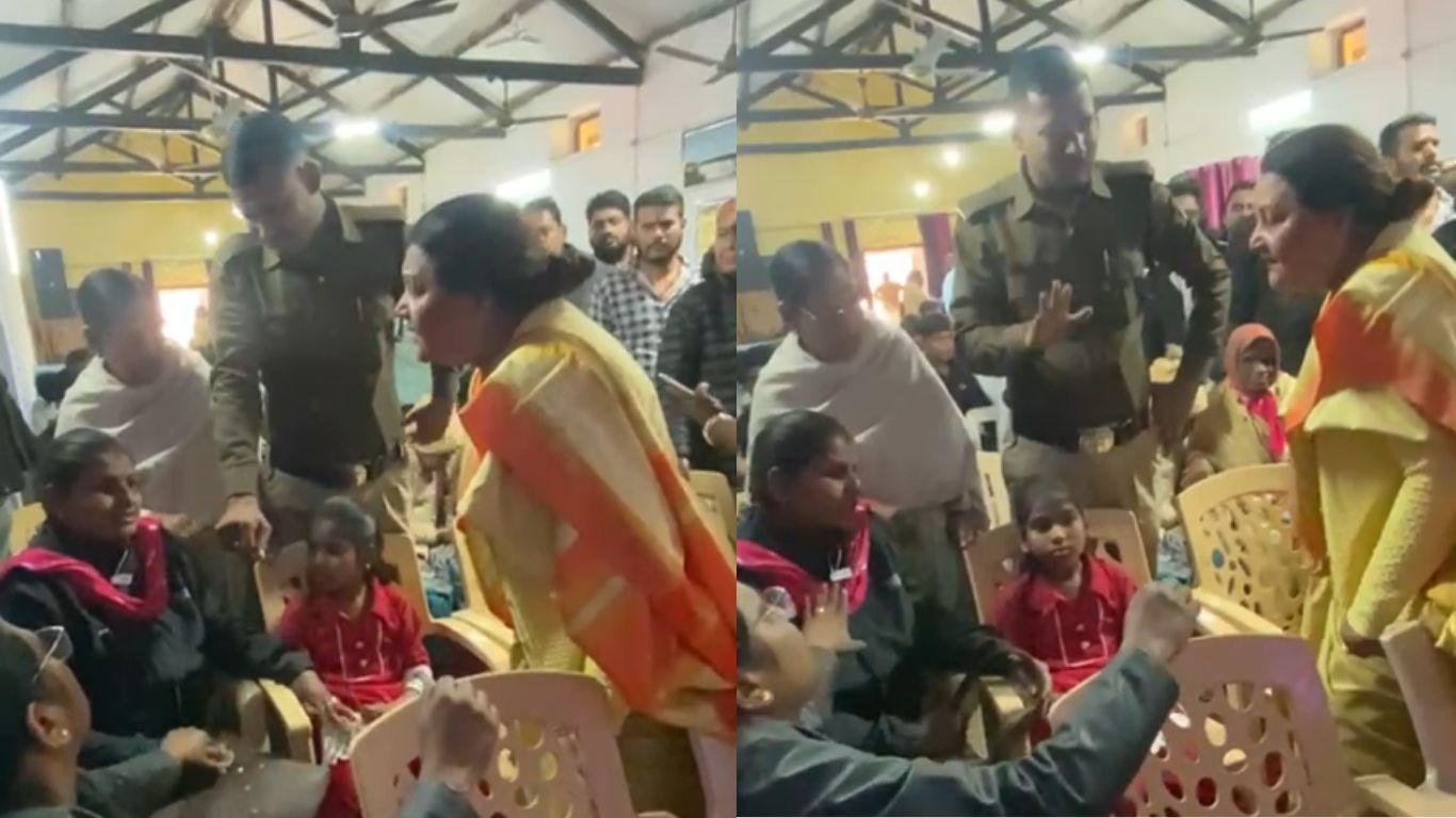 In Jabalpur, a BJP leader allegedly mistreated a disabled woman