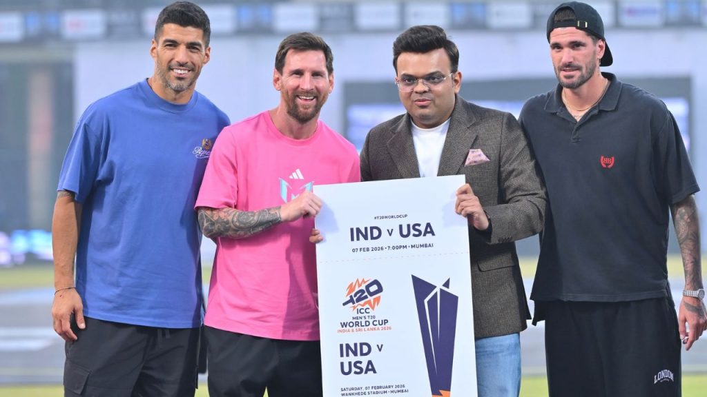 Jay Shah Gifted Lionel Messi