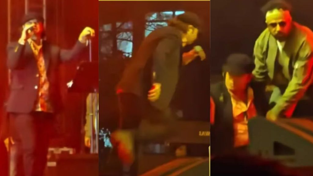'Nadaan Parinde' Concert Mishap: Mohit Chauhan Trips and Falls on Stage at AIIMS Bhopal