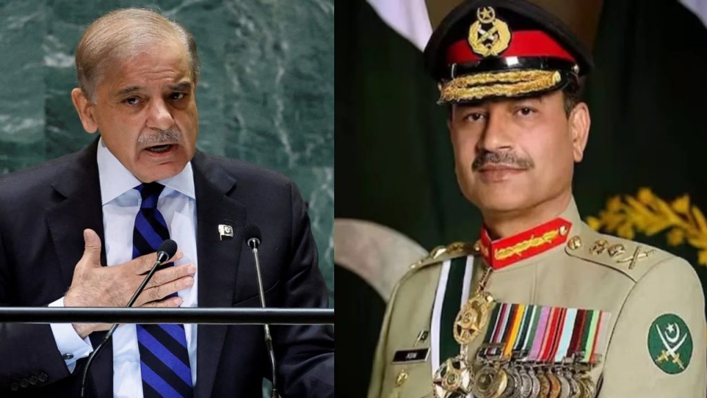 Pakistan political crisis as Asim Munir CDF appointment delayed due to Shehbaz Sharif foreign visit