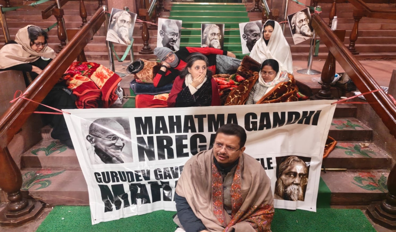 Parliament opposition MP Protest