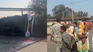 Protest against Jindal coal mine in Raigarh