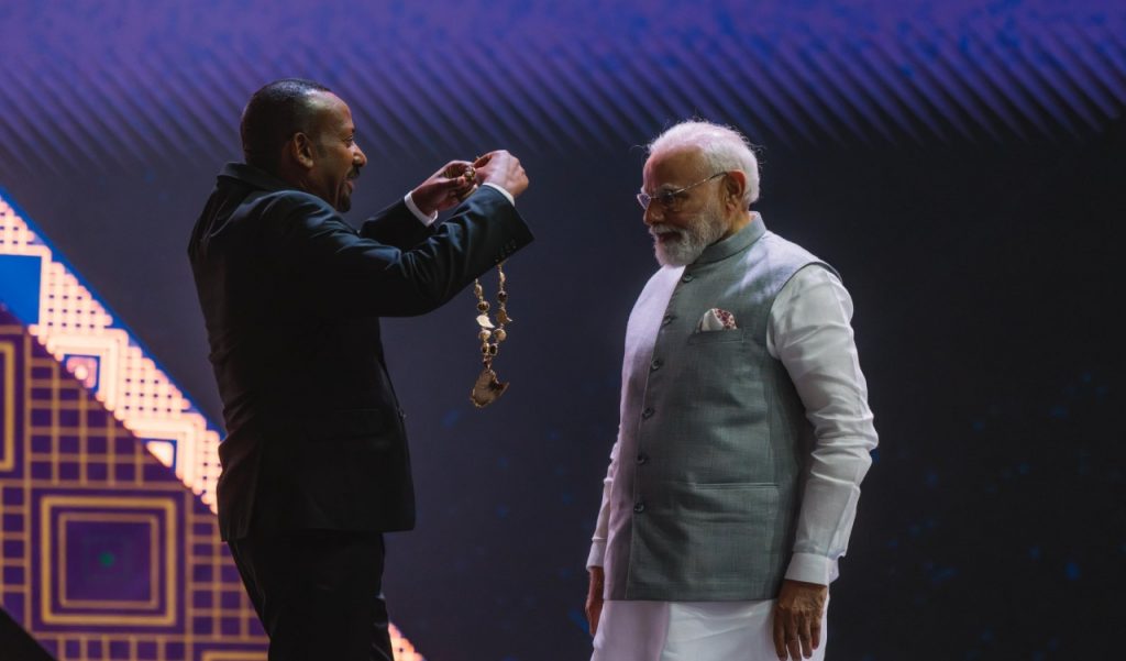 The Great Honour Nishan, Ethiopia Honours PM Modi