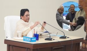 UP Farmer CM Mayawati on Nitish Kumar