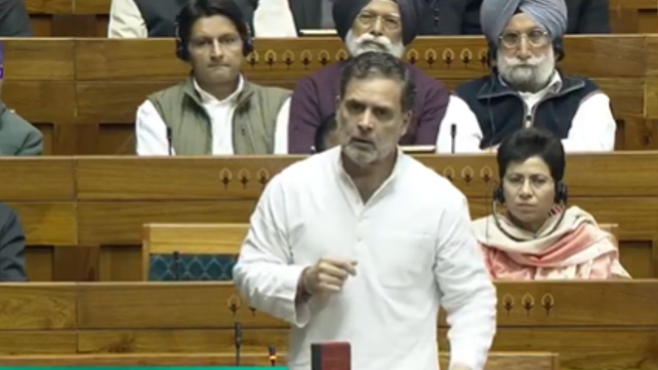 Rahul Gandhi questions government on removal of CJI from Election Commissioner selection panel in Lok Sabha
