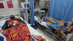 The relatives have been admitted to the hospital after eating food laced with drugs.