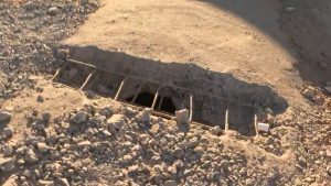 In Bhopal, 16 tonnes of iron was used in a 240 meter long drain.