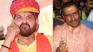 Brijbhushan Sharan Singh and Kuldeep Singh Sengar (File Photo)