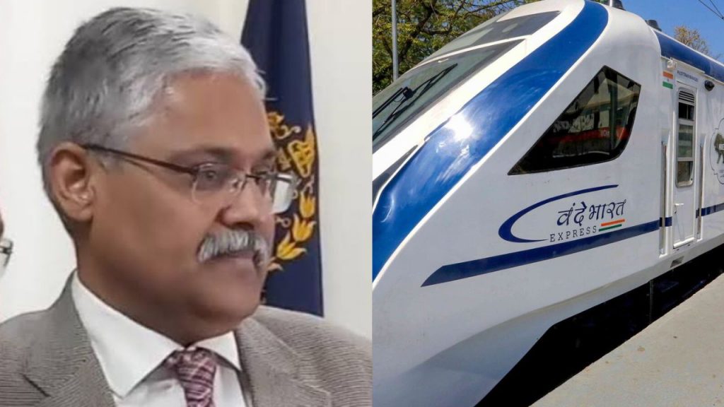 A thief ran away with the bag of MP's ADG Intelligence in the Vande Bharat train.