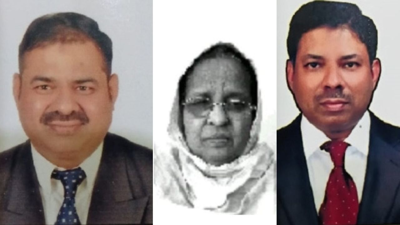 Noor Jehan and her two sons Aamir Khan and Danish Khan (File Photo)