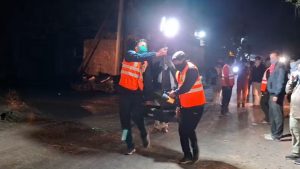 Rescue team reached the spot after gas leak in Ratlam.