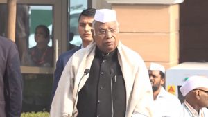 Congress National President Mallikarjun Kharge.