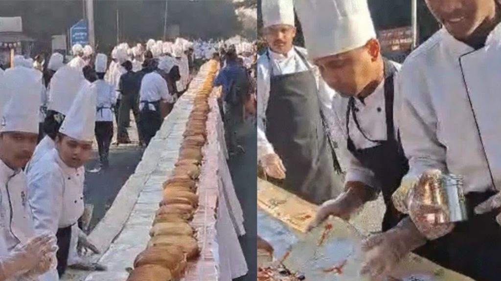 The world's longest sandwich was made in Bhopal.