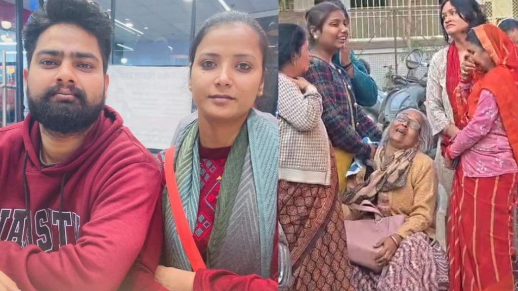 After the suicide before marriage, the mother is in a bad condition, crying all the time.