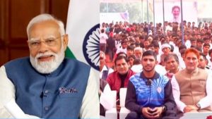 PM Modi's conversation with boxer Neeraj in Haryanvi accent is going viral on social media.