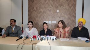 Wife of absconding moneylender Rohit Tomar alleges police behaved indecently with her