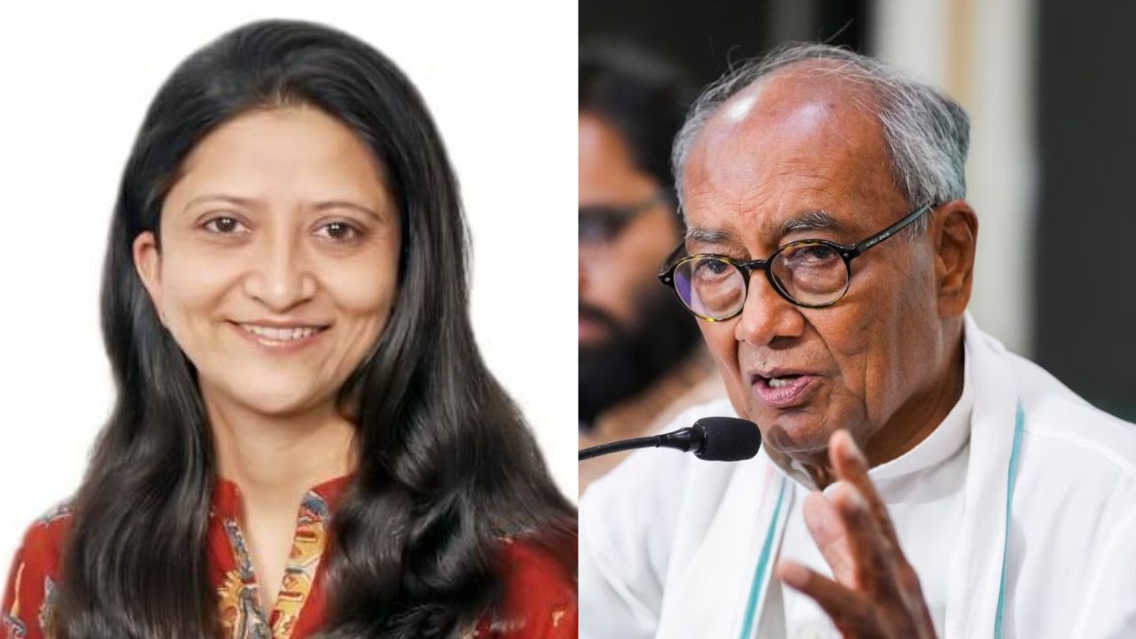Nidhi Chaturvedi criticized Digvijay Singh's statement.