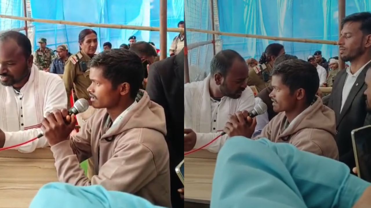 Video of Mainpat youth goes viral, says, "I want to become a Hidma."