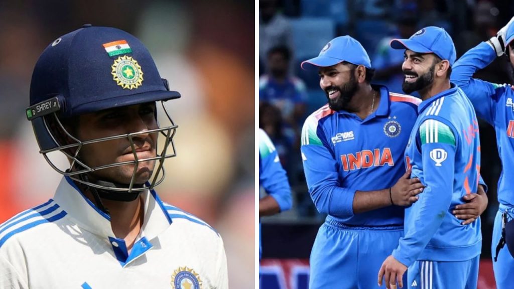 Virat Kohli Rohit Sharma Shubman Gill