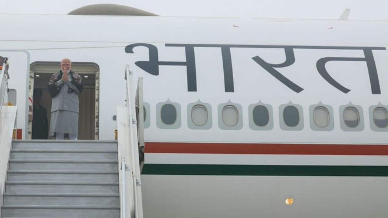 PM Narendra Modi has departed on a three-nation tour.