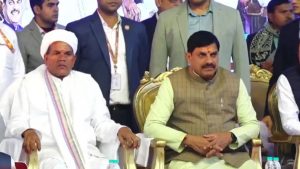 CM Mohan Yadav attended the Madan Mohan Malviya birth anniversary program held at Shri Rawatpura Devsthanam.