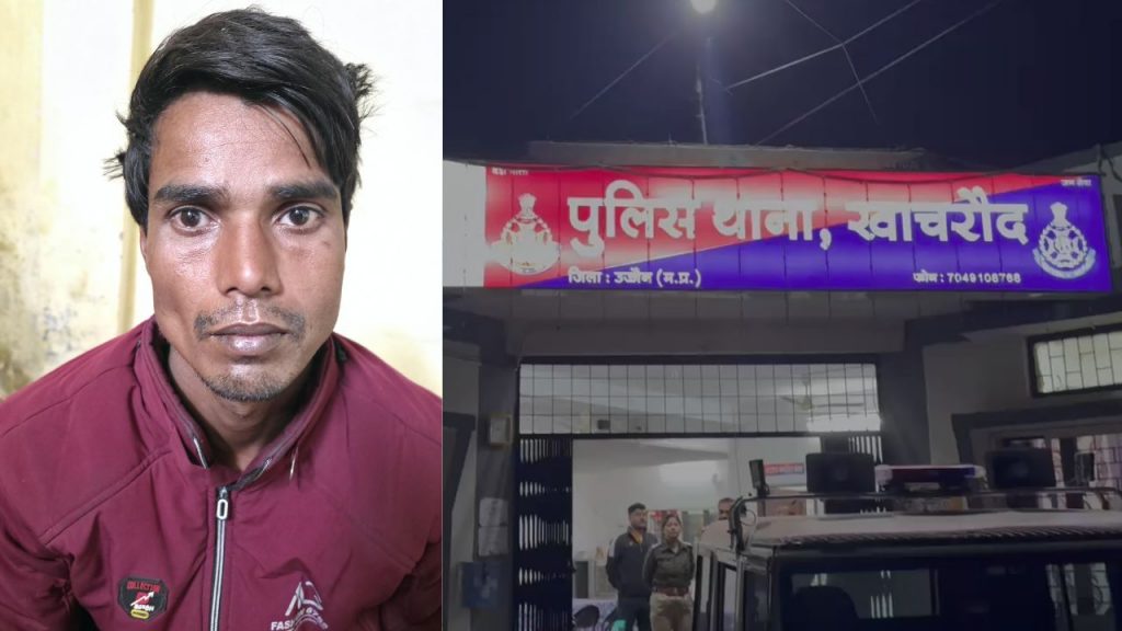 A 9-year-old girl was murdered in Khachrod, Ujjain, after an attempted sexual assault; the accused has been arrested.