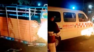 A horrific road accident in Bairasia