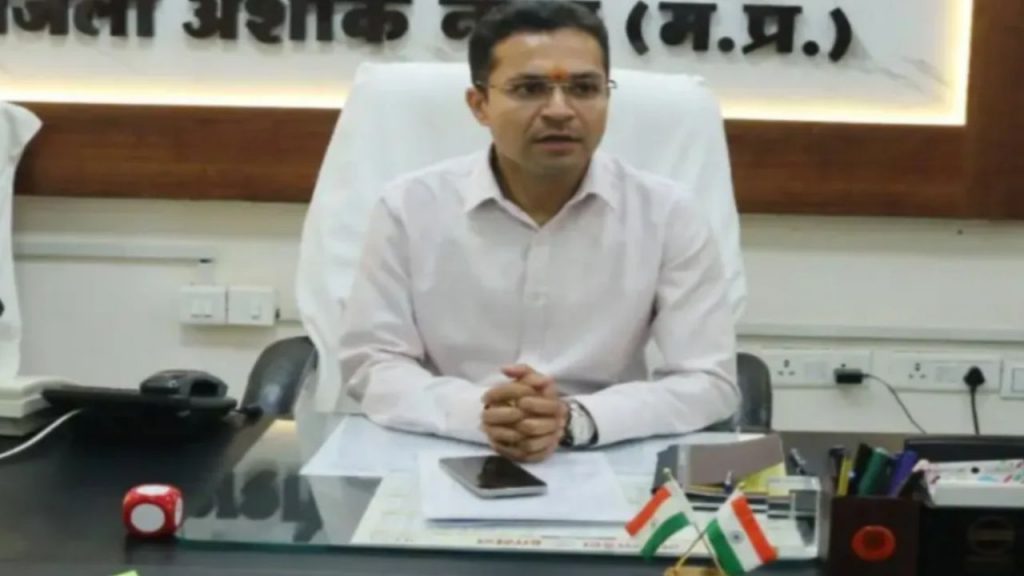 Anandpur Dham case: Collector Aditya Singh removed in Rs 3 crore bribery case.