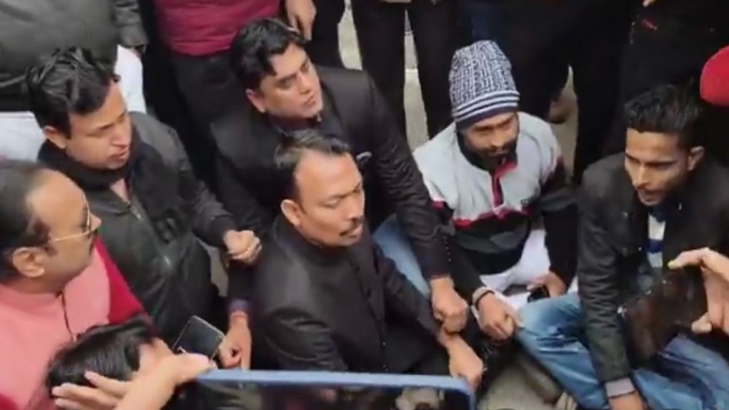 Alankar Agnihotri Protest