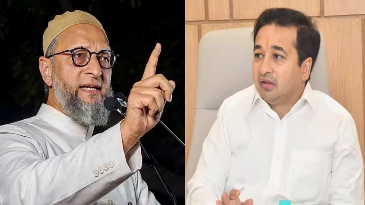 Asaduddin Owaisi Nitish rane