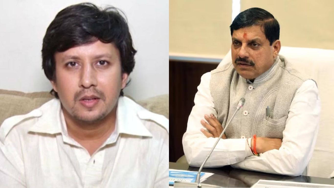 CM Mohan Yadav and Akash Vijayvargiya