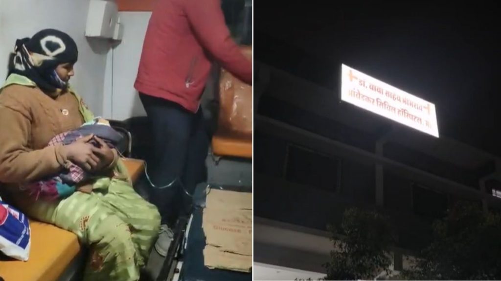 In Mhow, family members were made to clean the ambulance