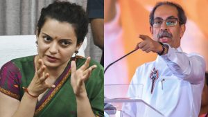 Kangana ranaut and udhdhav Thakre
