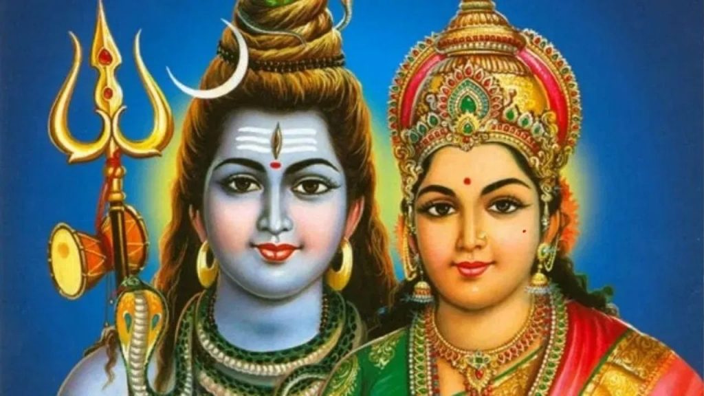 Lord Shiva and Goddess Parvati