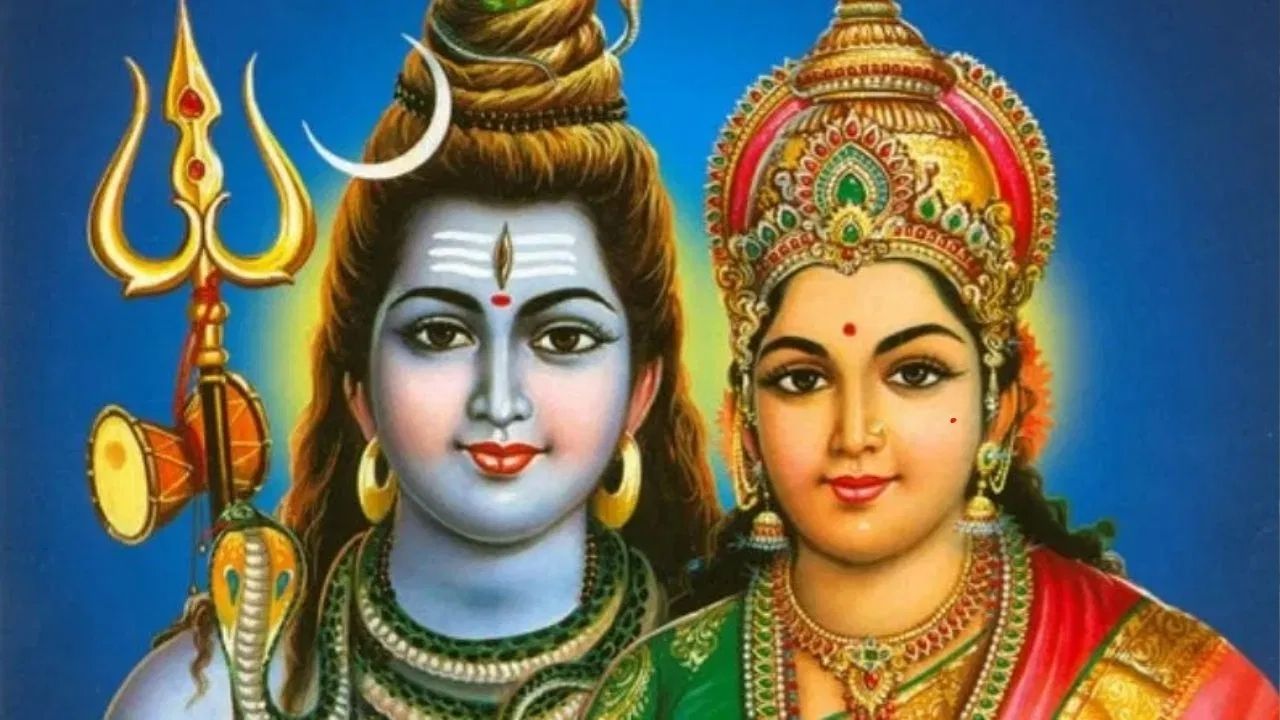 Lord Shiva and Goddess Parvati