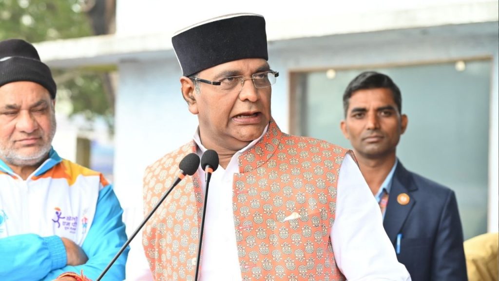 Minister Vishwas Sarang