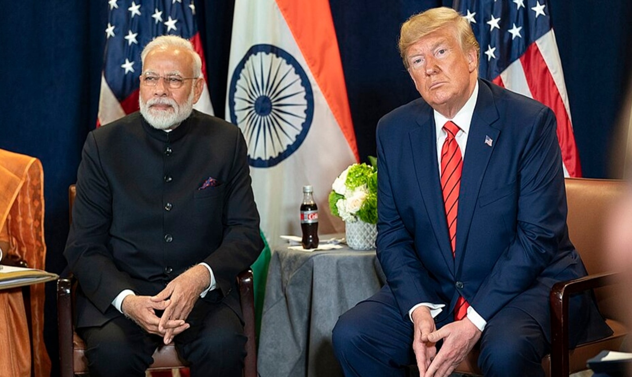 PM Modi Trump Phone Call