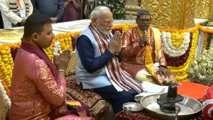 PM Modi in Somnath Mandir